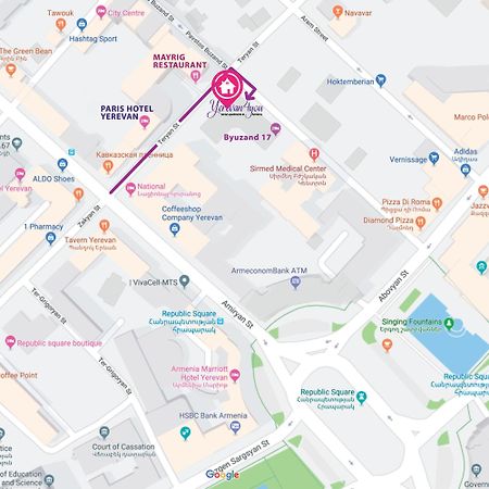 Yerevan4You Courtyard Екстериор снимка